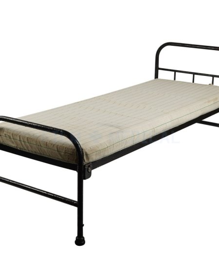 Black Period Bed 2ft 6With Mattress  (Linen priced Separately )